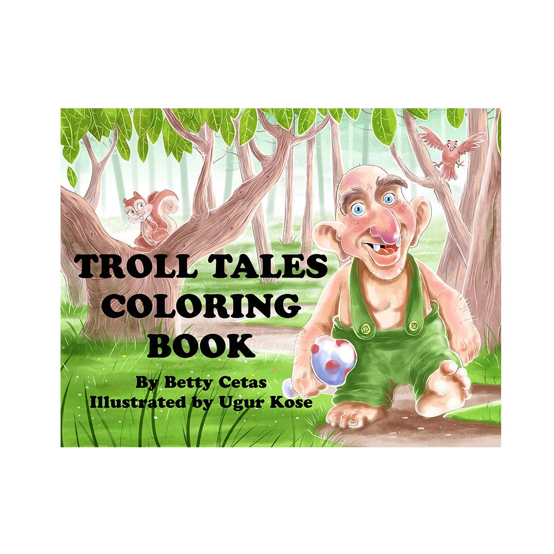 Troll Tales Coloring Book