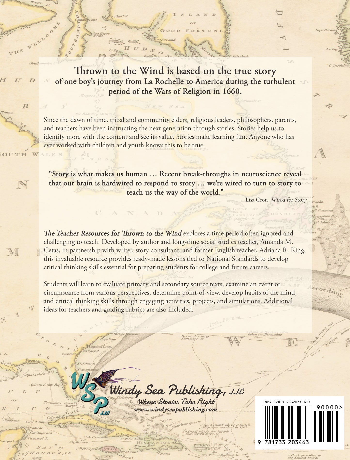 Teacher Resource for Thrown to the Wind