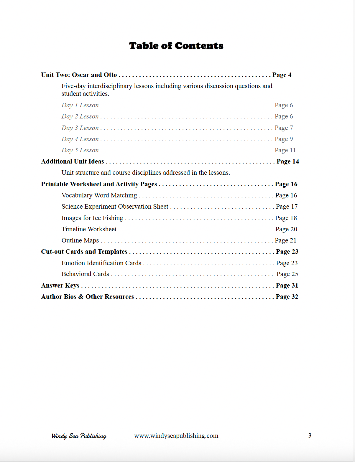 Troll Tales Teacher Resource; Oscar and Otto