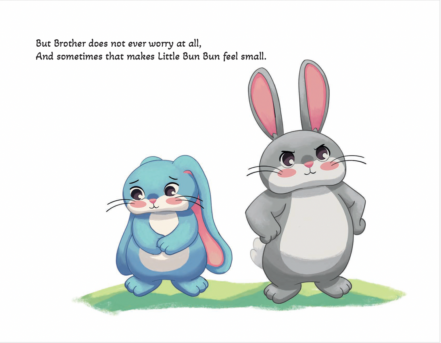 Stressed Lttle Bun Bun Takes a Deep Breath