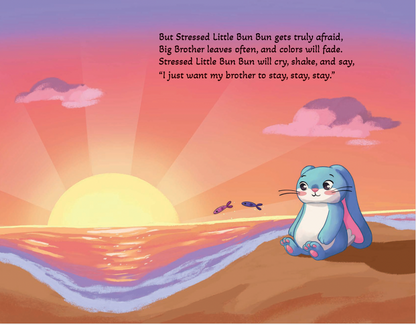 Stressed Lttle Bun Bun Takes a Deep Breath