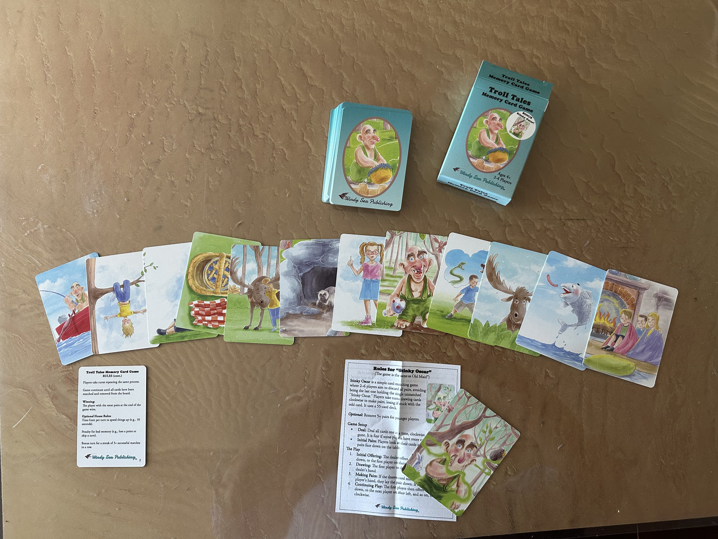 Troll Tales Memory Card Game