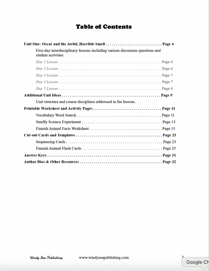 Troll Tales Teacher Resource; Oscar and the Awful, Horrible Smell